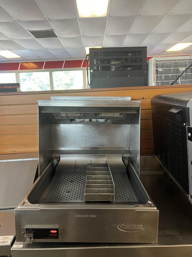 Used Hatco Glo-Ray Heated Fry Dump Station – Commercial Stainless Steel Holding Station – 120V