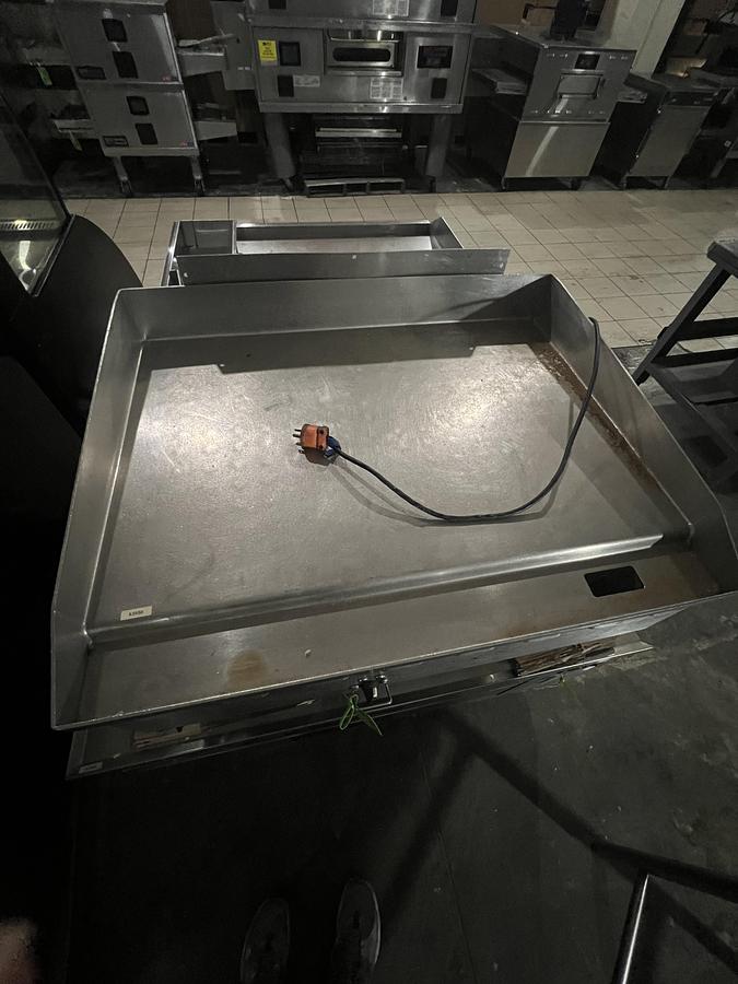 Refurbished Accu-Steam Commercial Electric Flat Top Griddle Heavy Duty Stainless Steel