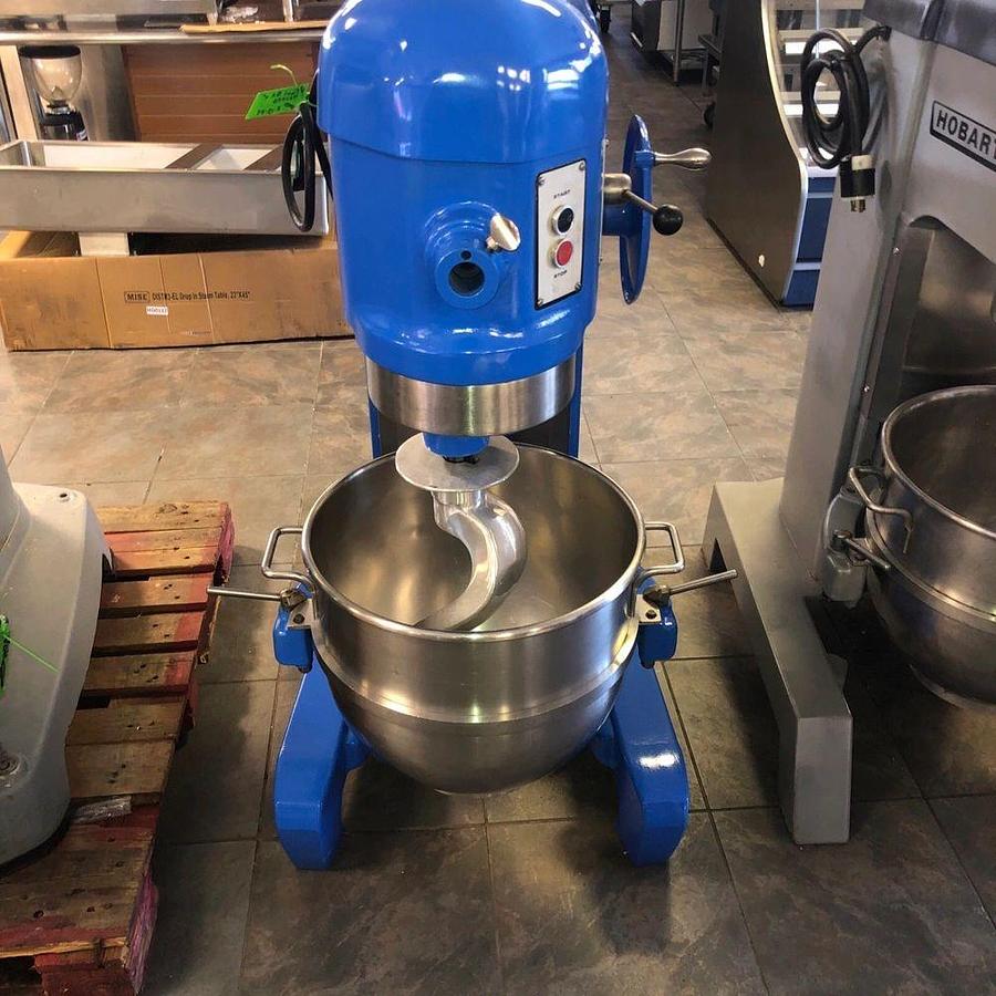 Used HOBART H600 60 QT Mixer 1/2 HP 208/3ph-Test Working / Bowl & Hook- 1HPHOBART H600 60 QT Mixer 1/2 HP 208/3ph-Test Working / Bowl & Hook- 1HP