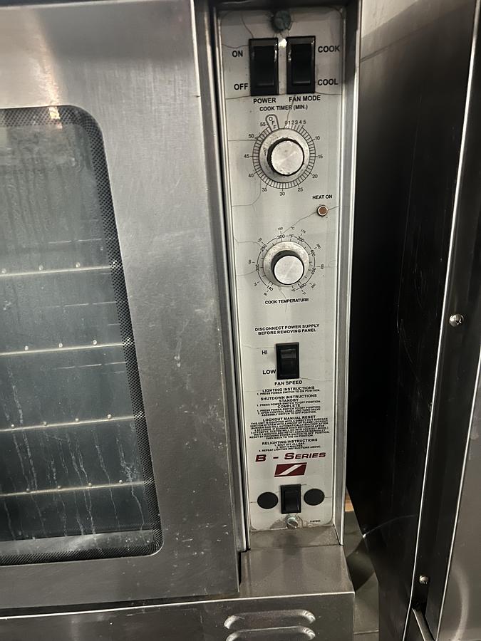 Refurbished B Series Commercial Convection Oven Stainless Steel Full Size Bakery Restaurant