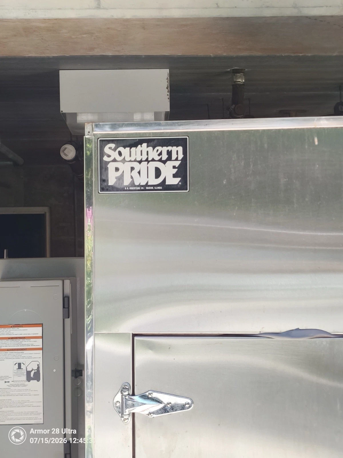 Used Southern Pride Natural Gas Smoker Commercial Model BMJ 350- Natural Gas