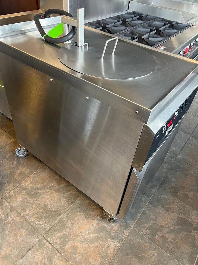 Used Giles GEF-720 Electric Kettle Fryer, 75 lbs Fat / 24 lb. Product Capacity, NICEGiles GEF-720 Electric Kettle Fryer, 75 lbs Fat / 24 lb. Product Capacity, NICE