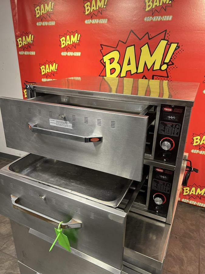 Used Hatco 2 Drawer Warmer
