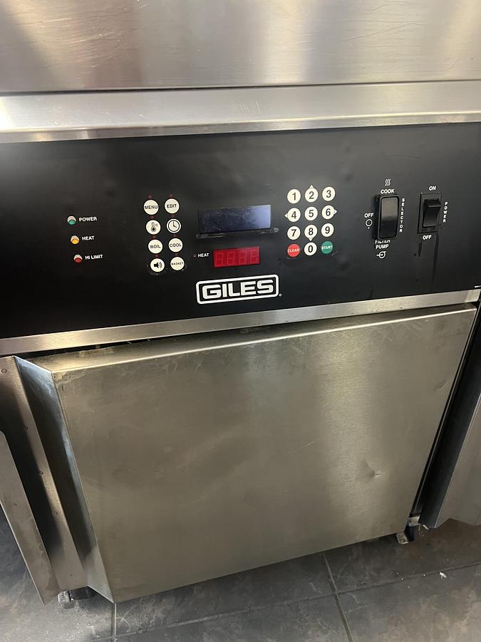 Refurbished 2024 Giles Commercial Pasta Cooker Electric Digital Controls Stainless Steel