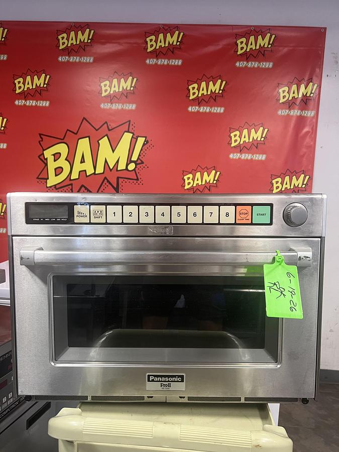 Used Panasonic NE-3280 Pro II Commercial Microwave Oven