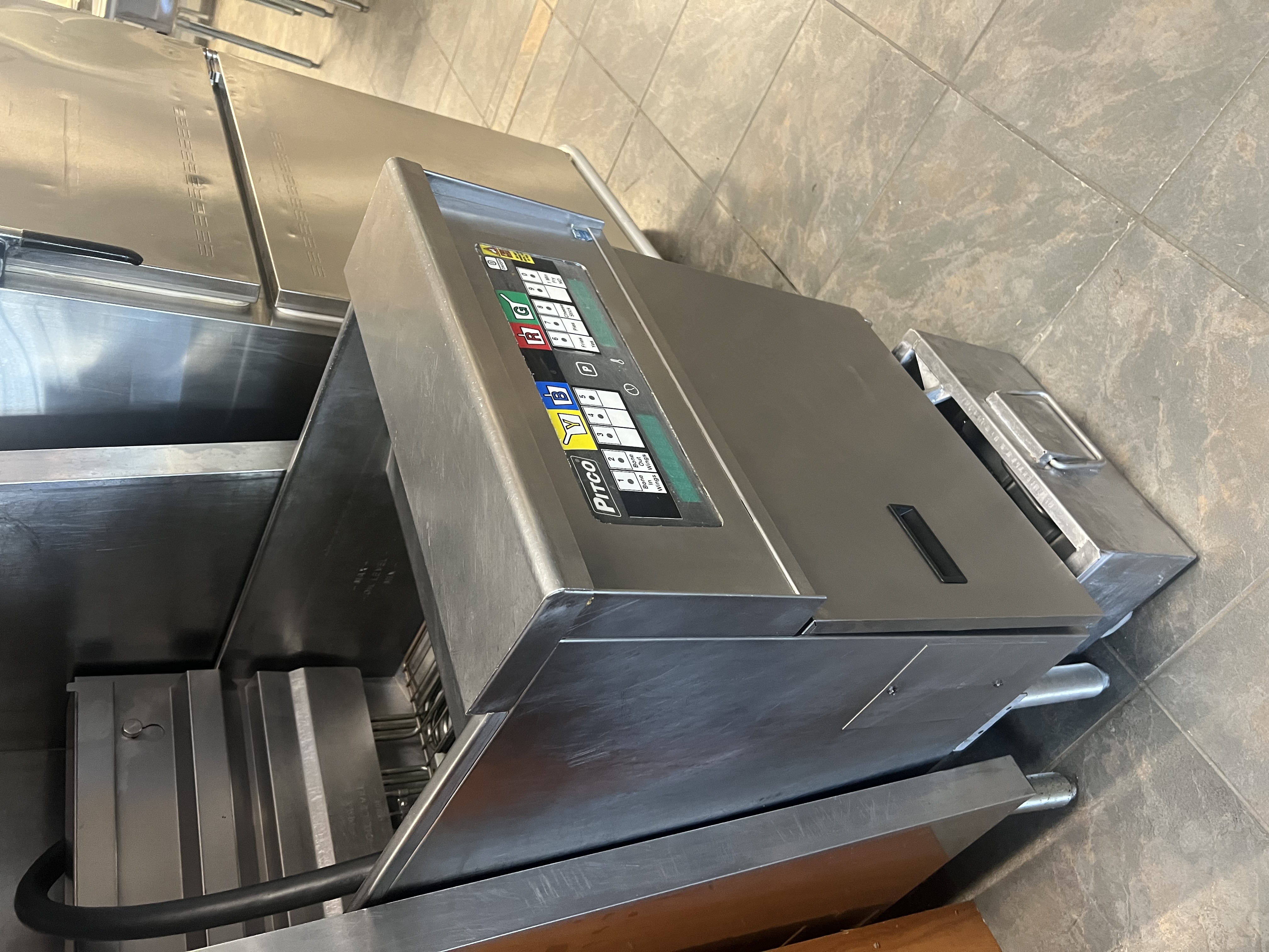Refurbished Pitco PH-SEF184 Electric Fryer with Built-In Filtration – 60 lb Capacity – 17 kW