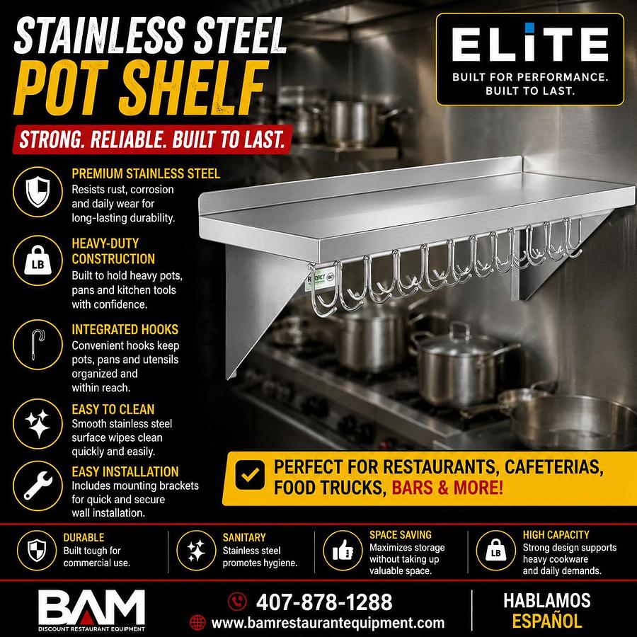 Pot Shelf