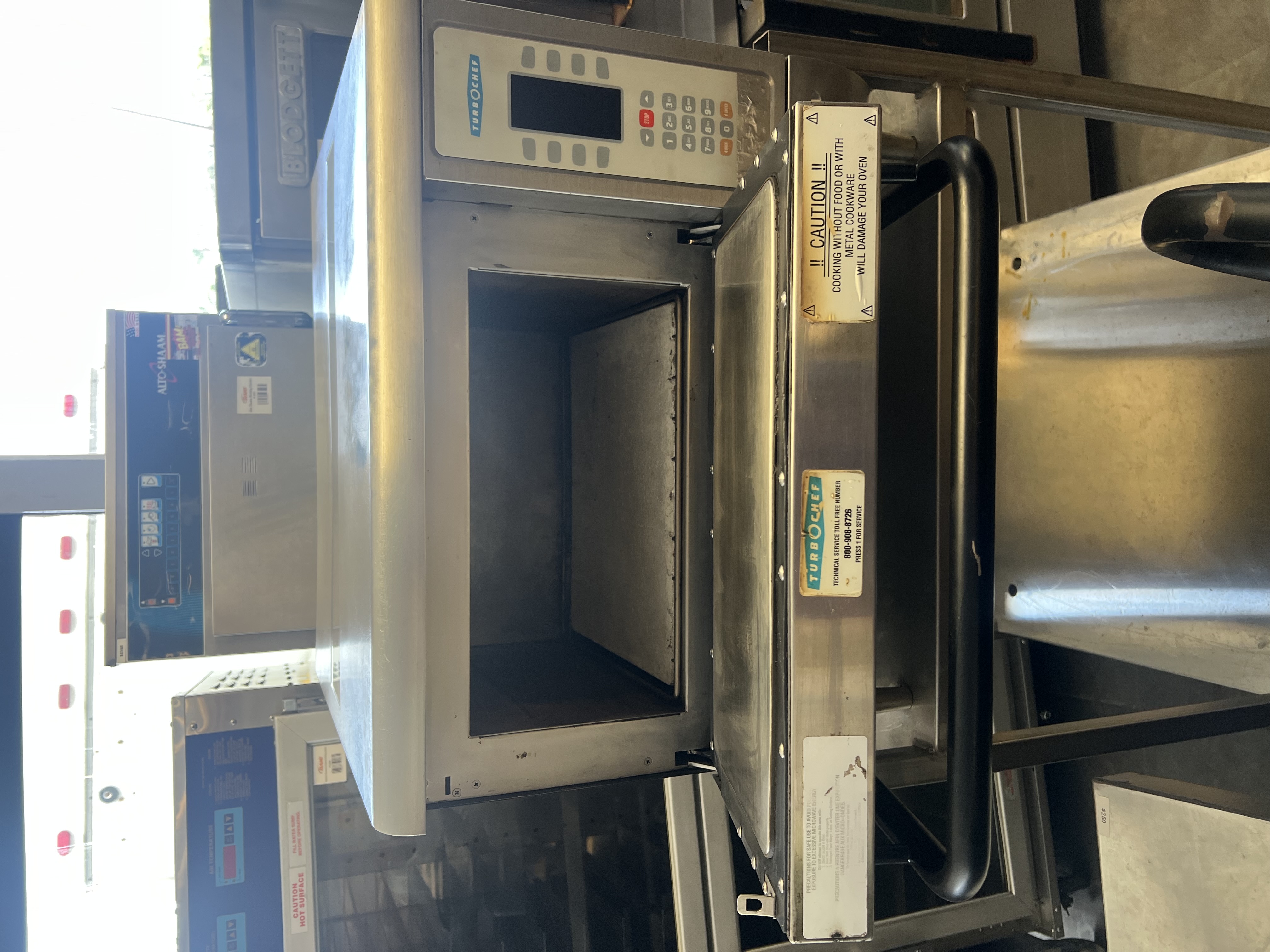 Refurbished TurboChef Commercial High Speed Convection Oven Stainless Steel Restaurant Oven