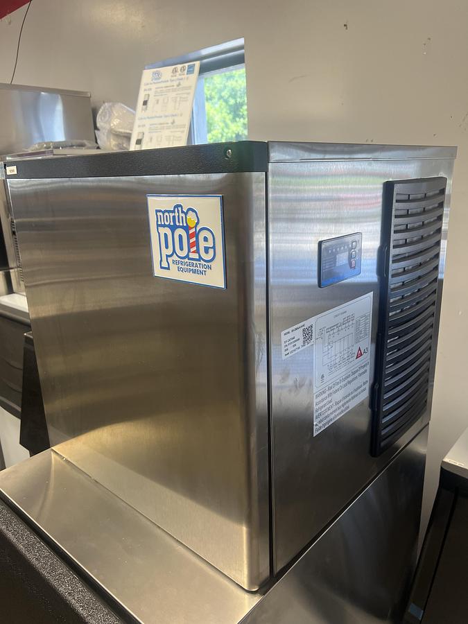 North Pole 350 lb Commercial Ice Machine Head – Air Cooled – Stainless Steel – 115V