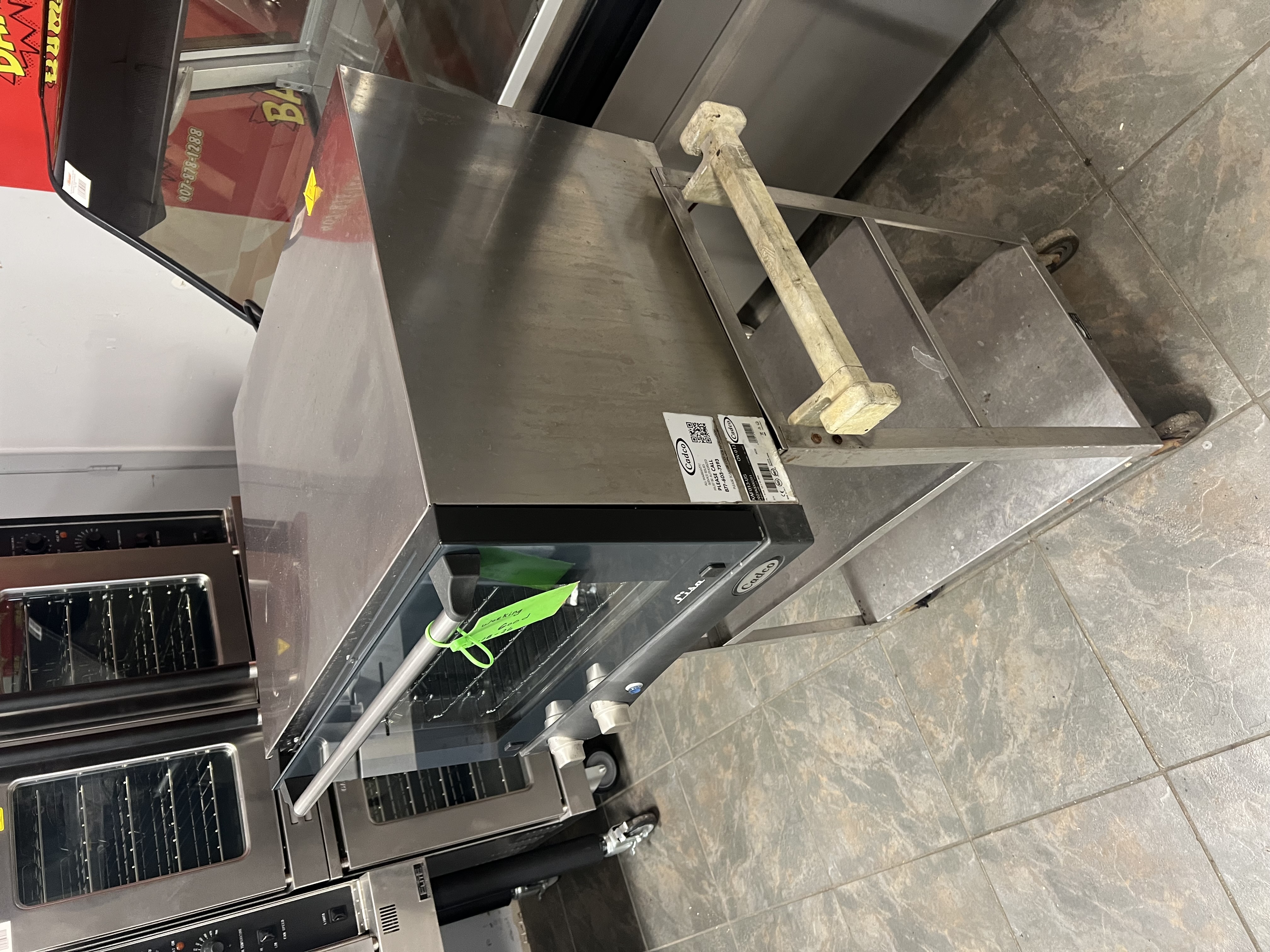 Refurbished Cadco Lisa Commercial Countertop Convection Oven Stainless Steel Bakery Restaurant