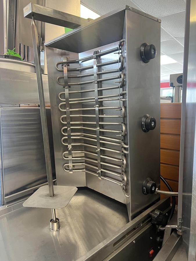 Used Electric Vertical Broiler / Gyro Grill / Commercial Electric Gyro / Shawarma Vertical Broiler