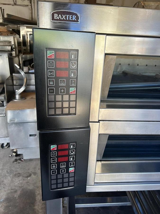 Used Baxter Manufacturing OV450W Deck Oven Electric Independently Operated Per Deck