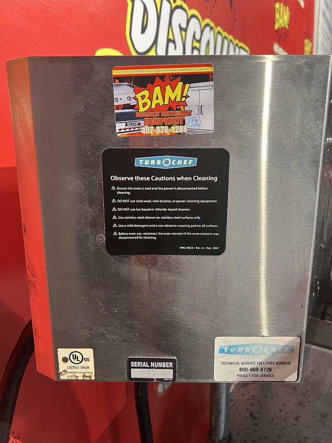 Used TurboChef High h Conveyor Oven
