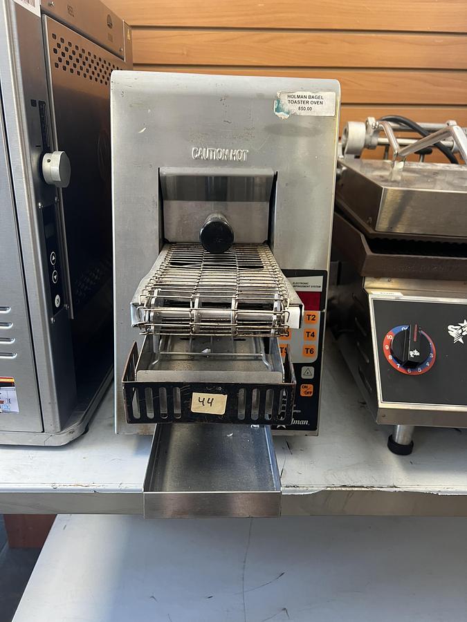 Used Holman Commercial Conveyor Bagel Toaster Oven – High-Speed Countertop Toaster – Tested & Working