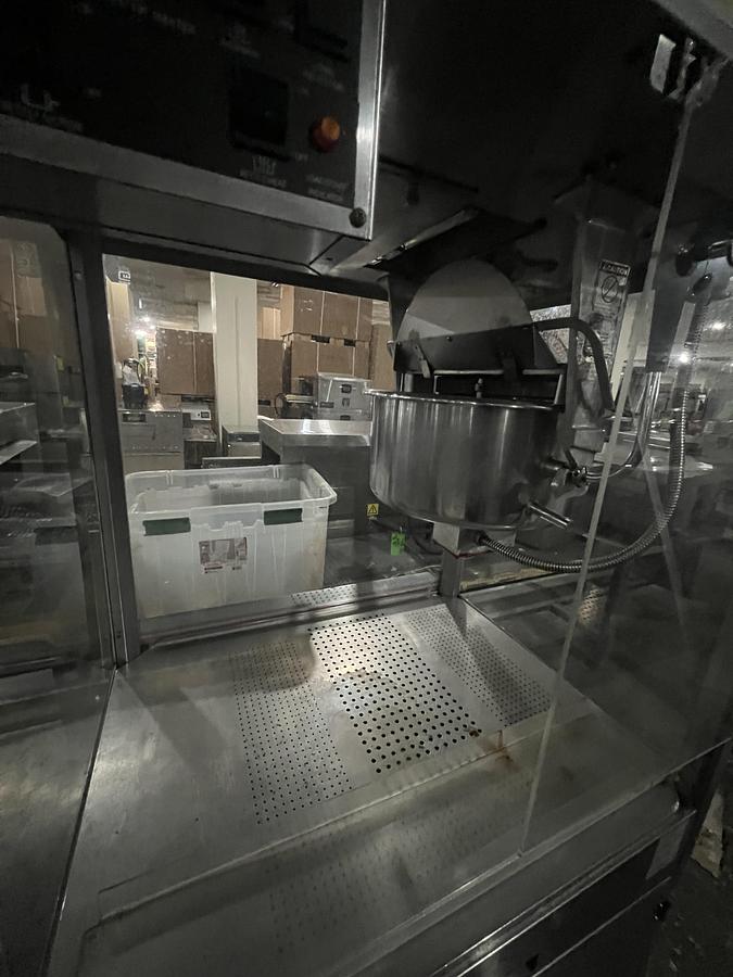Used Commercial Popcorn Machine w/ Kettle & Storage Cabinet