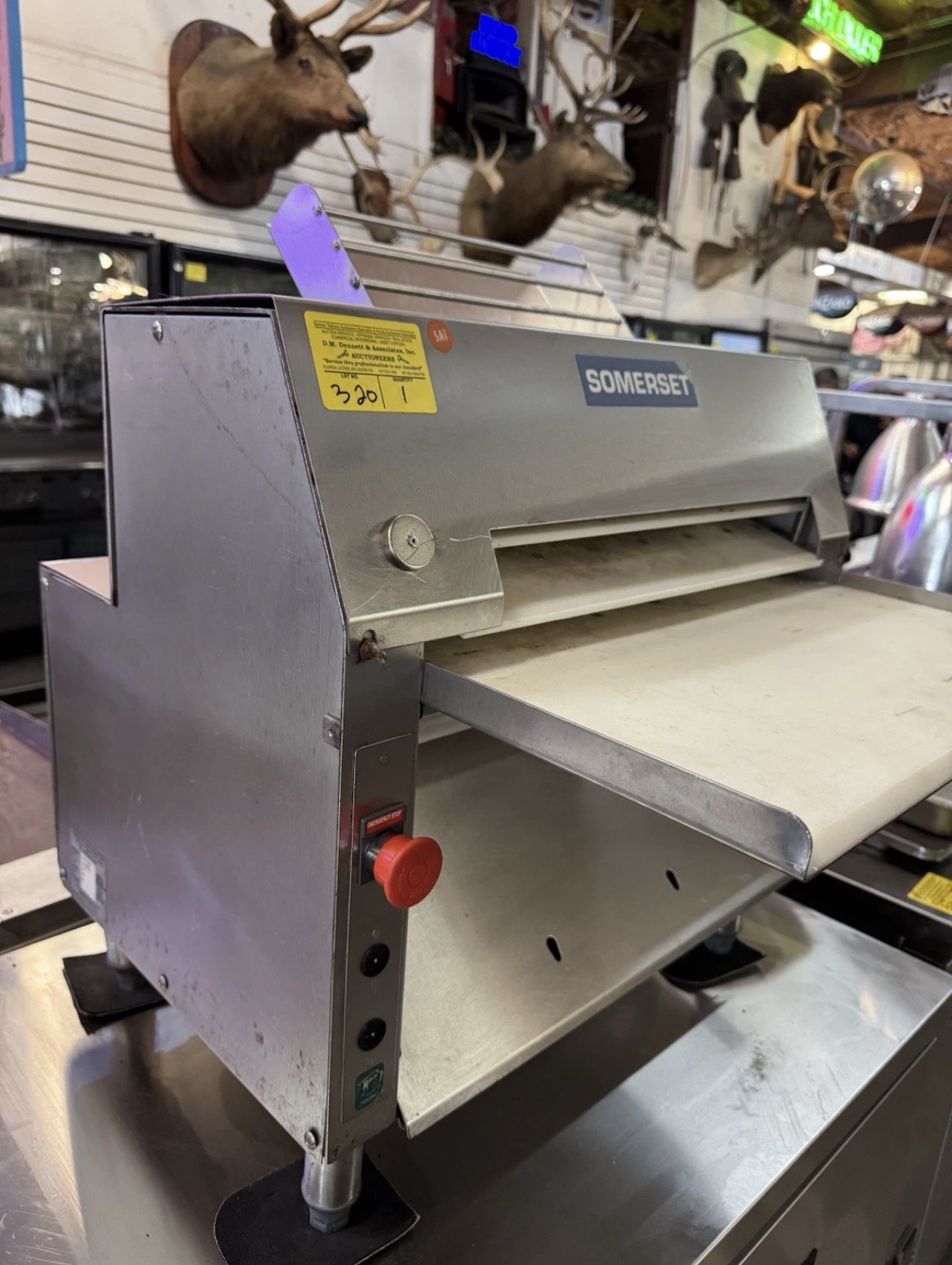 Refurbished Somerset CDR-2000 Commercial 20” Dough Sheeter – 115V Single Phase