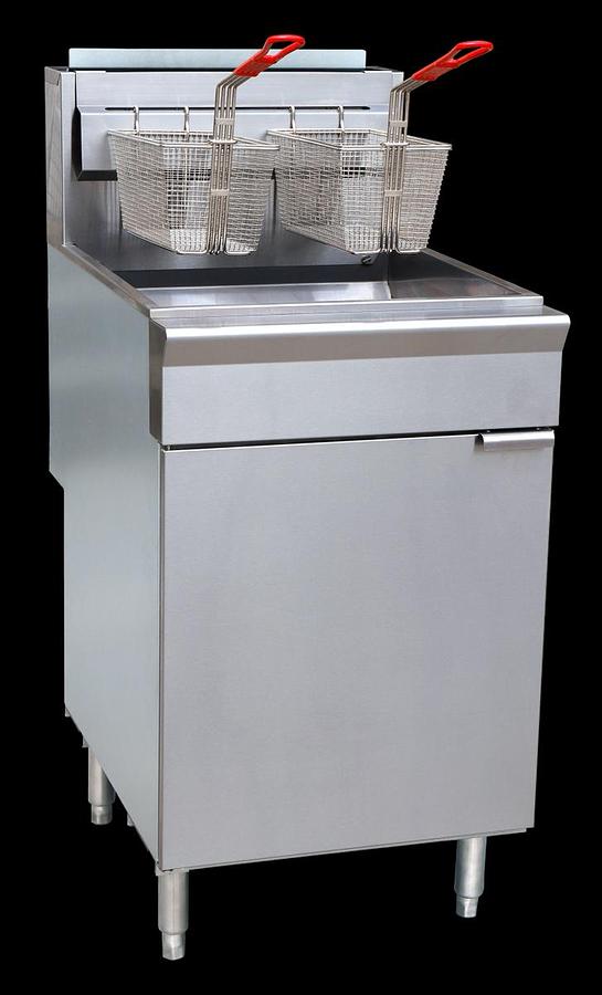 ELITE EDF-150N/P 65-70 Lb. Floor Fryer , 2 Baskets