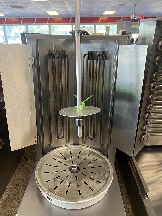 Used Star-Max Commercial Electric Gyro Broiler Shawarma Machine Tested Working