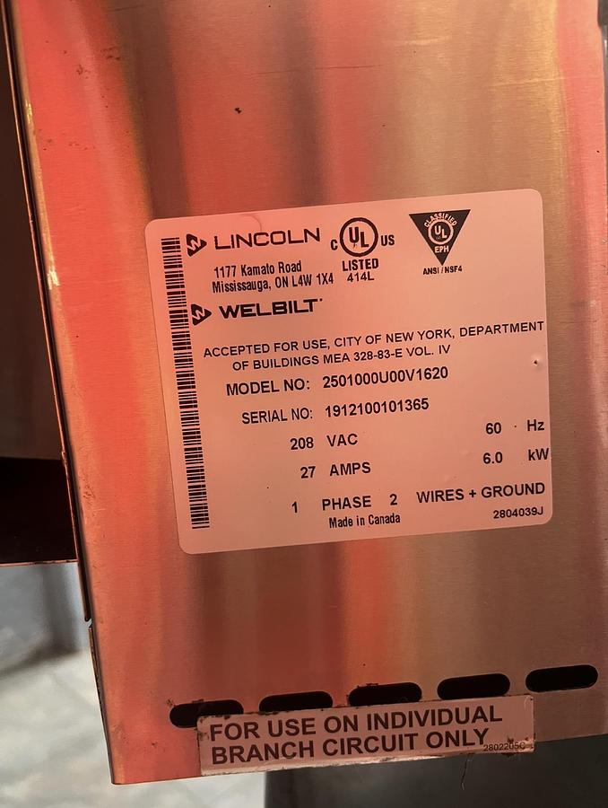 Used Lincoln CTI Conveyor Oven – Commercial Countertop Impinger Conveyor Oven