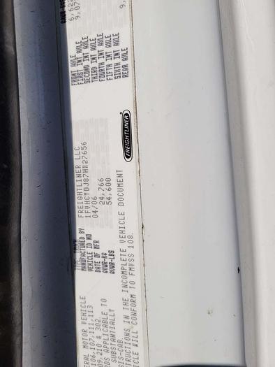 Used Altec LP108 Cable Handler on 2006 Freightliner 6x6 Truck - M27656