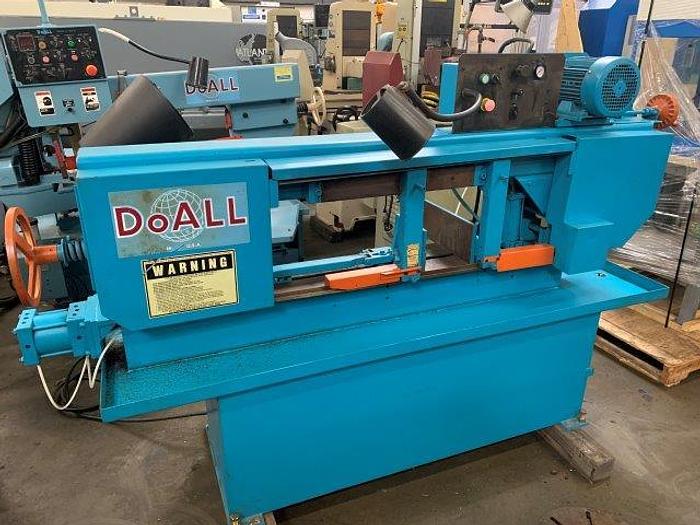 9" x 16", DOALL C-916M, 2HP, SWIVEL VISE, 105-275 FPM, 5 GAL COOLANT TANK Our stock number: 5559