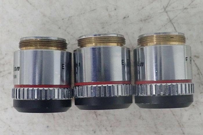 Used Nikon Japan E Plan 4/0.1 160/- Microscope Objective