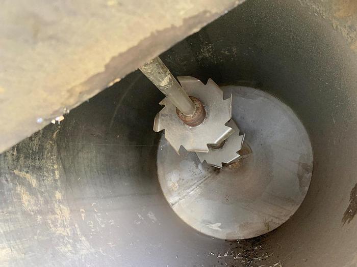 Used Tank, 50 Gallon, S/st, Agit, Shear Mixer, FT/CB, #S742689