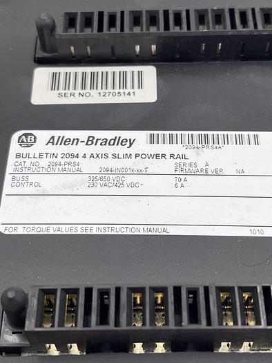 Used Allen-Bradley 2094-PRS4 Ser A 