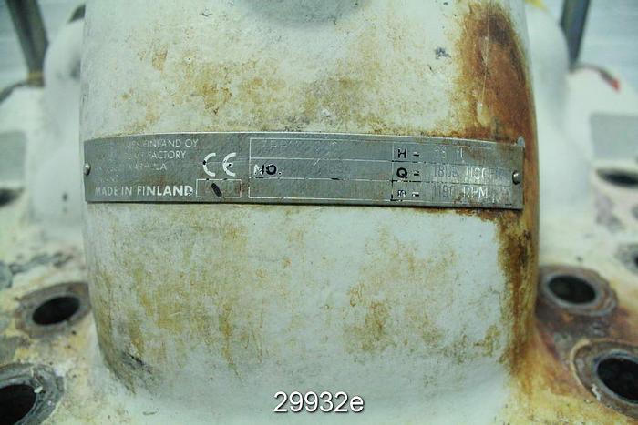 Used Sulzer ZPP10-250 Double Suction Pump #29932