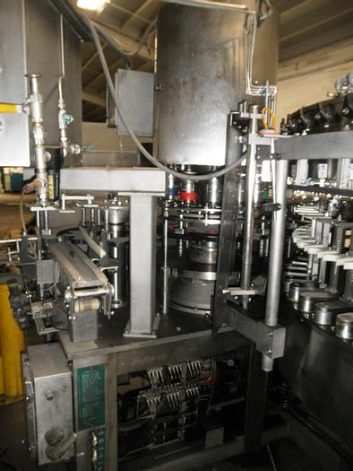 Used Filler, Bottle, 52-Head, Rotary, PET, Capper, Crown, #C741754