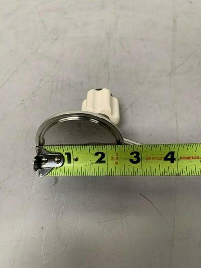 Used ITT Pure-Flo 316L Sample Valve w/ 2.5" Inlet & 1/4" Outlet