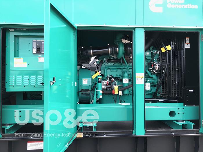 Used 0.50 MW 2021 New Cummins QSX15-G9 NR2 Diesel Generator Set