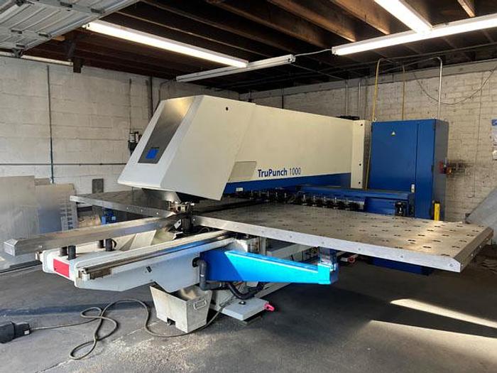 Used 3147, Trumpf, TC 1000 R, Punching, Nibbling & Forming Machining Center, 2007