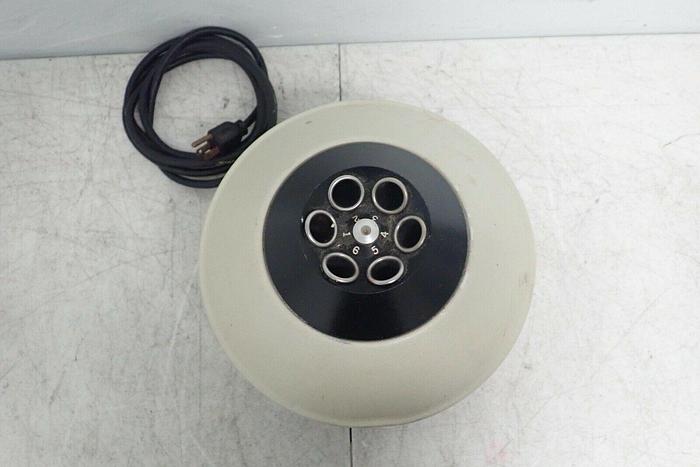 Used Clay Adams 0151 6-Place Analytical Centrifuge with 6 Vials