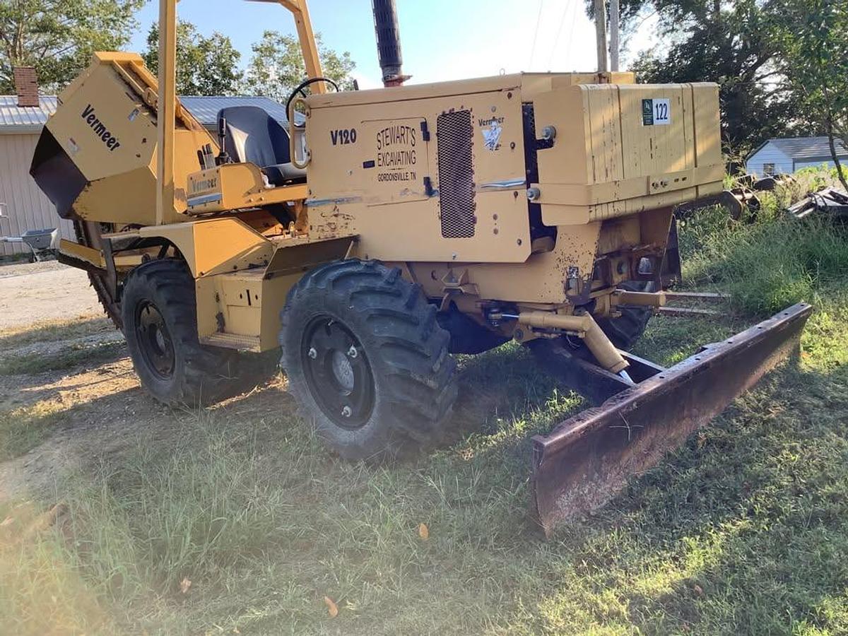 Used 2001 Vermeer V120 Rocksaw