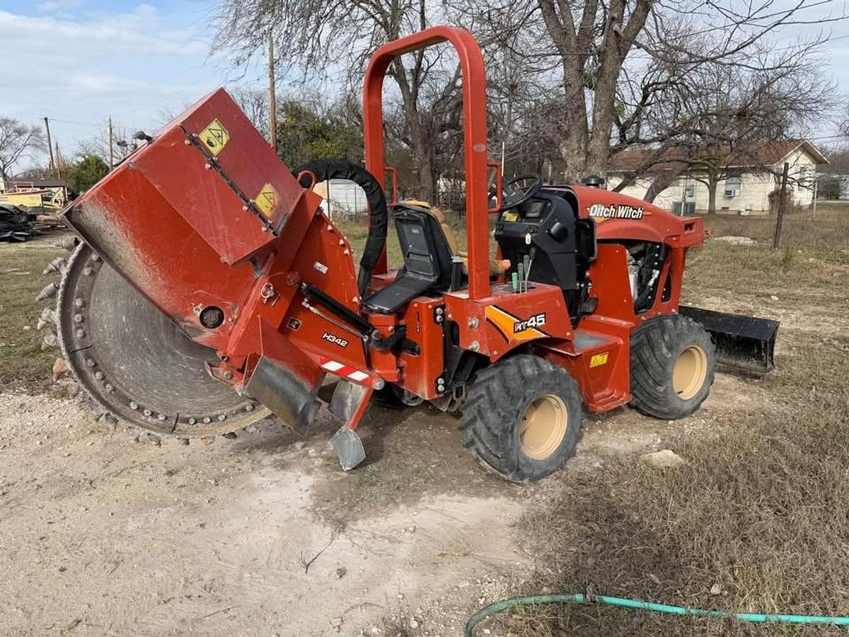 Used 2017 Ditch Witch RT45 Rocksaw