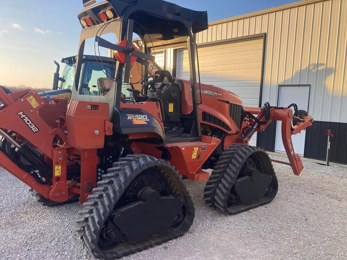 Used 2014 Ditch Witch RT120 Plow Quad Track