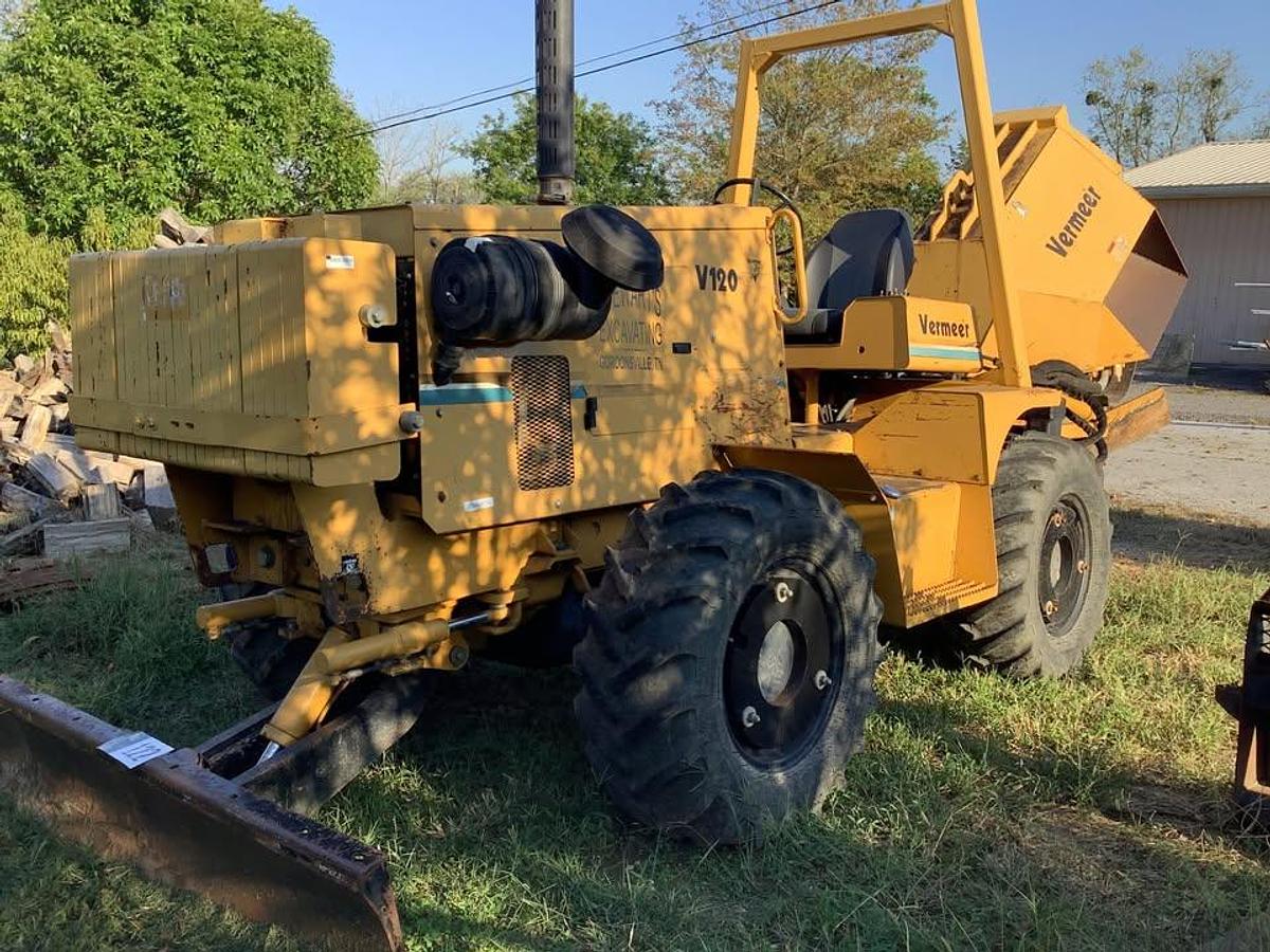 Used 2001 Vermeer V120 Rocksaw