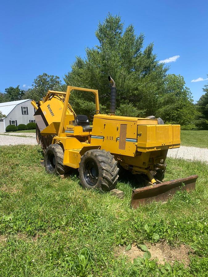 Used 2005 VERMEER V120 w/Rocksaw 40″ INVENTORY SALE