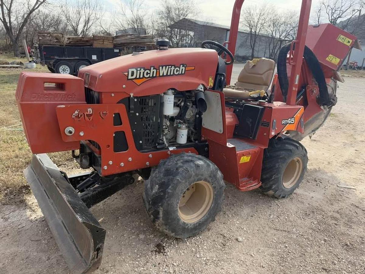 Used 2017 Ditch Witch RT45 Rocksaw