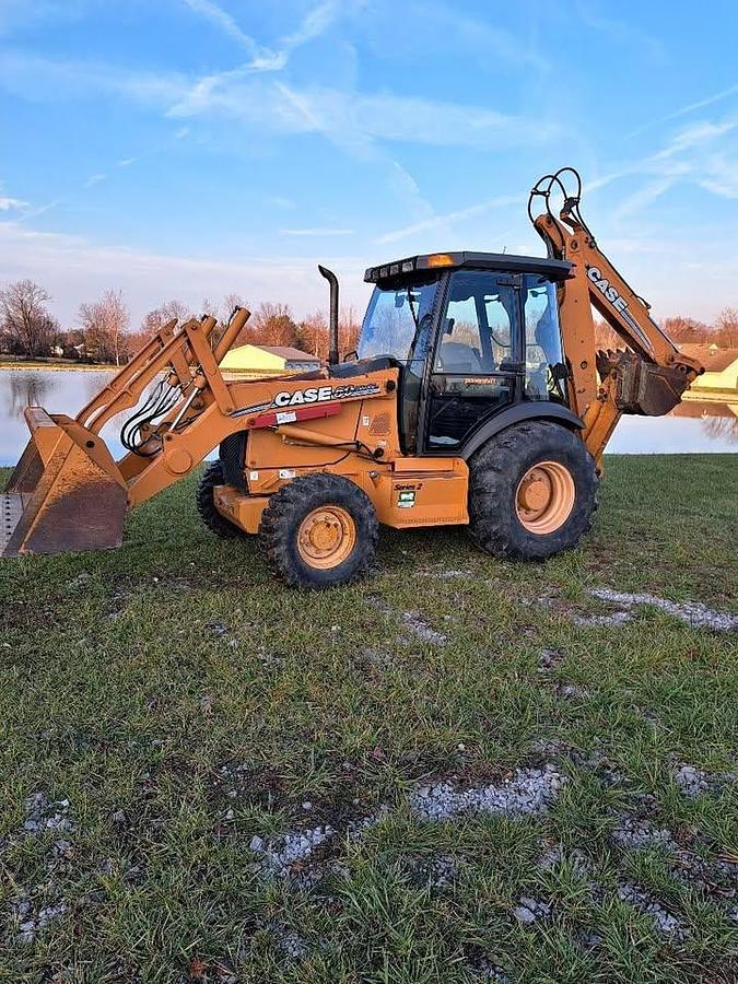 Used 2007 CASE 580 SM plus series 2