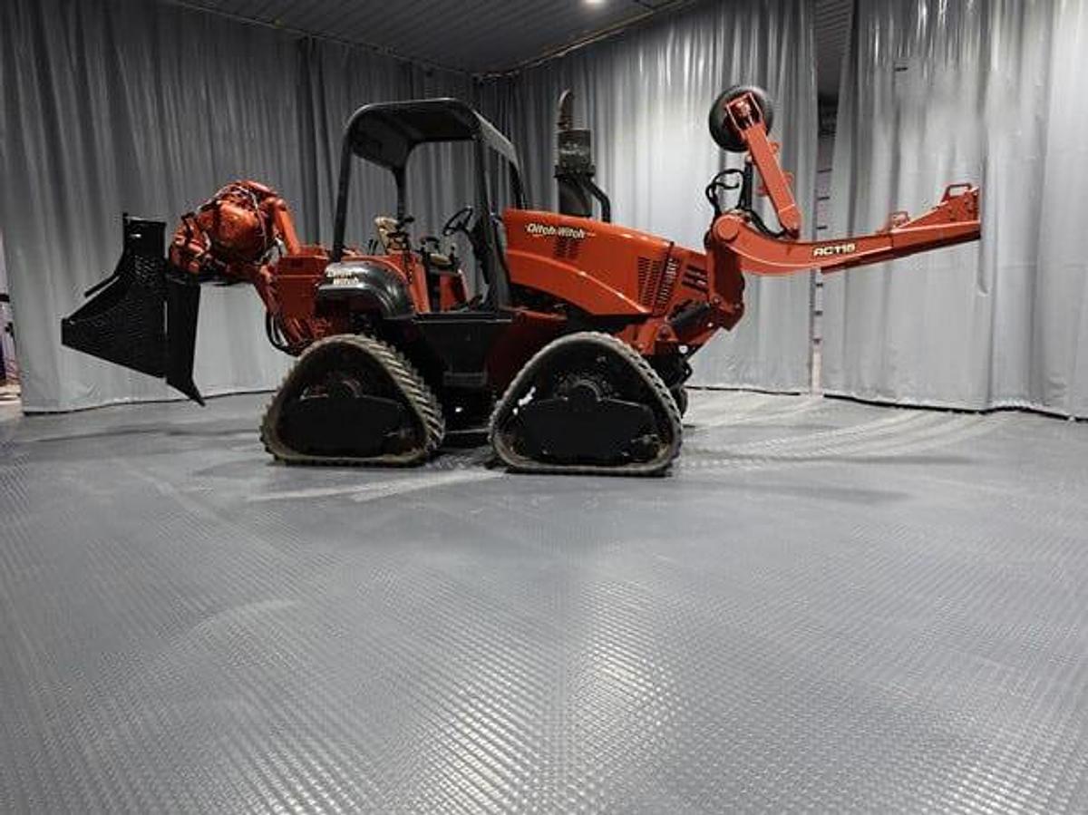 Used 2010 Ditch Witch RT115 Quad w/ Vibratory Plow