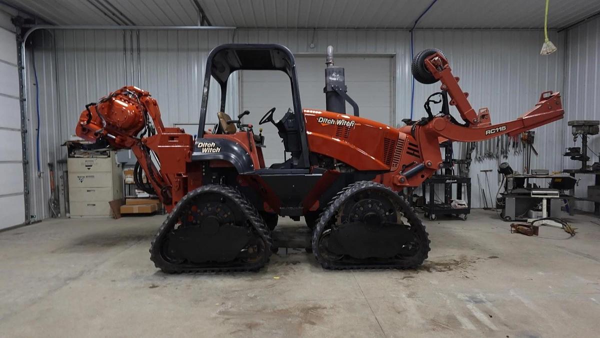 Used 2010 DITCH WITCH RT115 QUAD