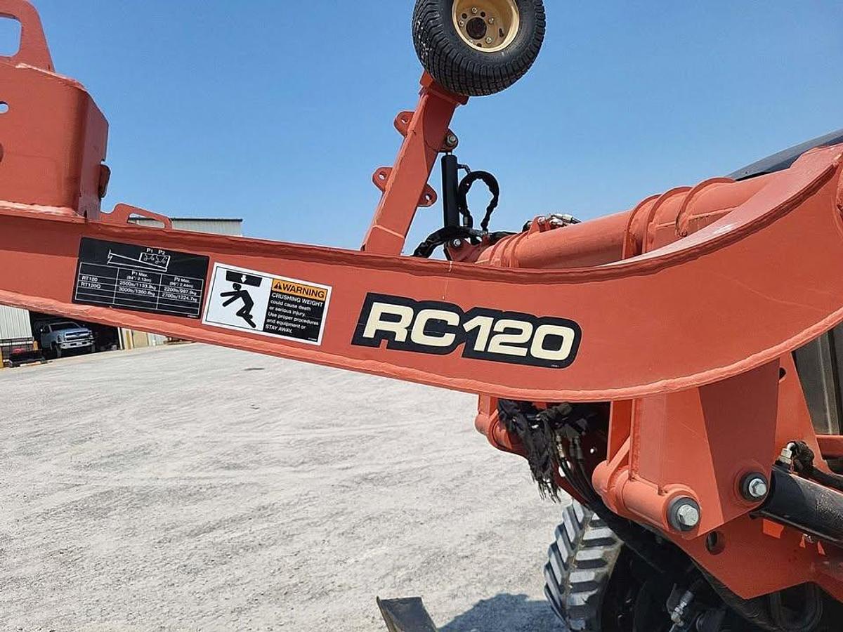 Used 2012 Ditch Witch RT120 Quad w/ Vibratory Plow