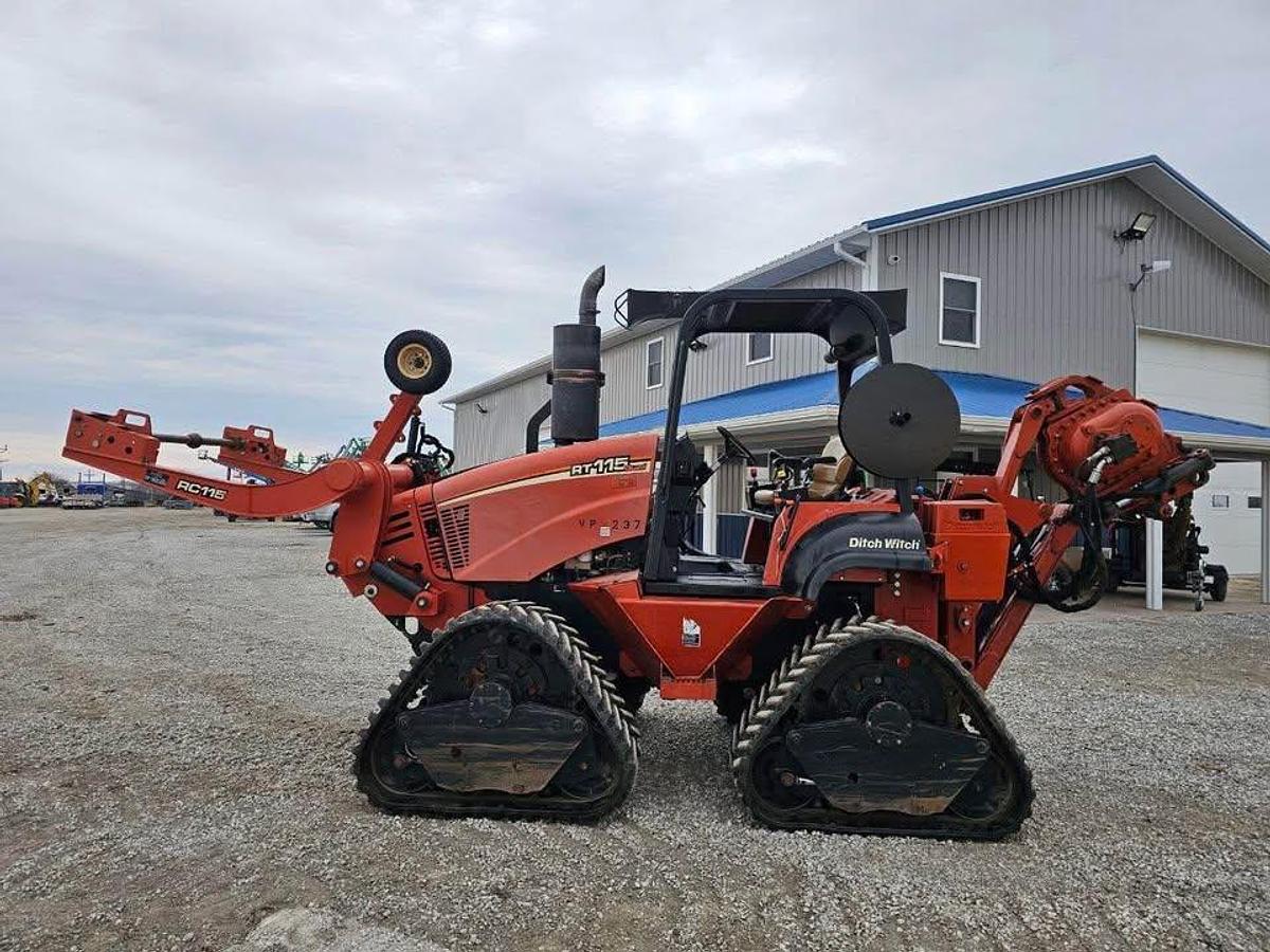 Used 2011 Ditch Witch RT115 Quad Plow