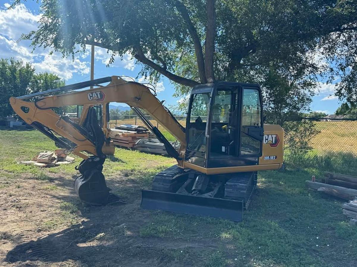 Used 2021 Caterpillar 305.5E2 Mini Excavator
