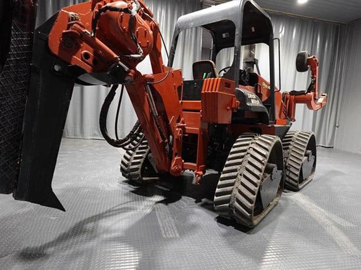 Used 2010 Ditch Witch RT115 Quad w/ Vibratory Plow