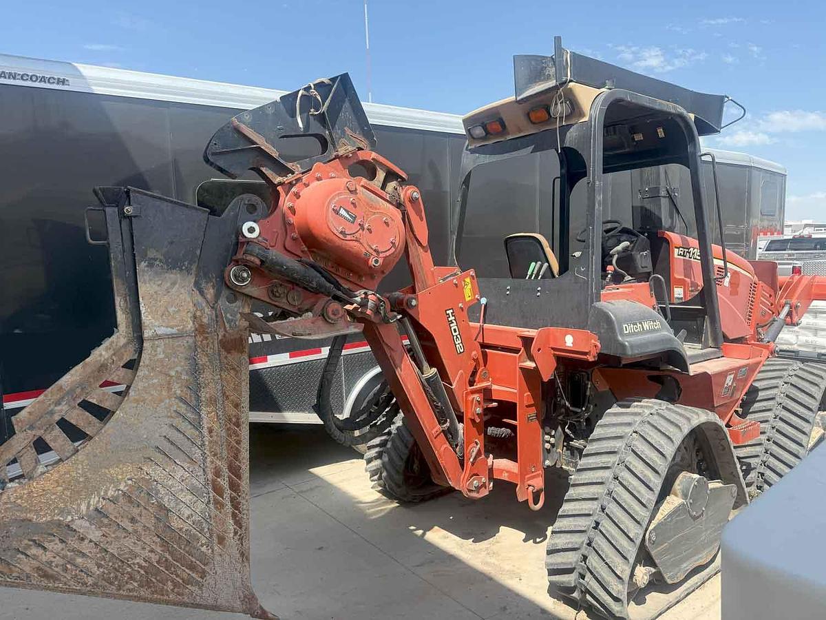 Used 2012 Ditch Witch RT115 Trencher Plow Quad w/ Reel Carrier
