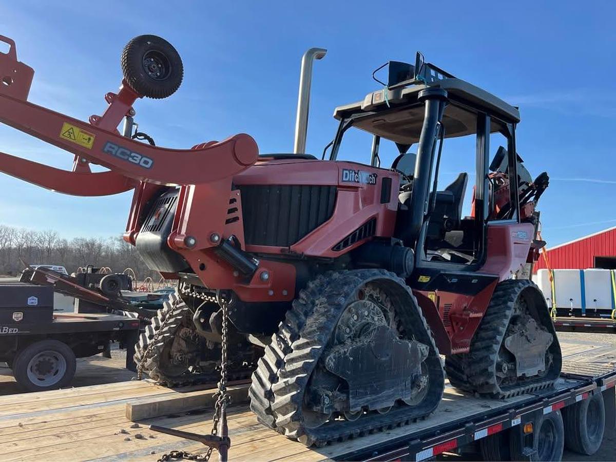 Used 2016 Ditch Witch RT125Q Plow Quad Track