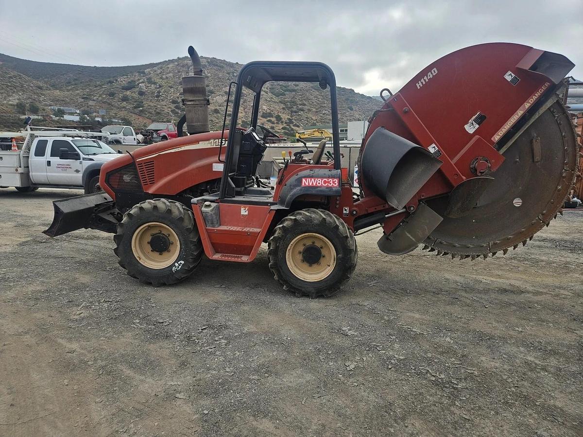 Used 2006 Ditch Witch RT115 Rocksaw